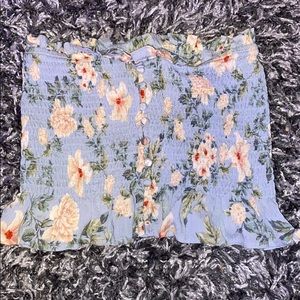 American Eagle Flower Tube Top